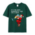 Unisex Christmas Theme Cotton T-Shirt